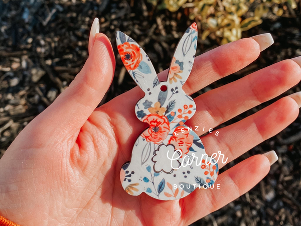 Blank sublimation MDF Easter basket tags