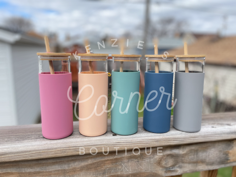 Not for sublimation Blank 17 oz glass water bottles with silicon sleeve