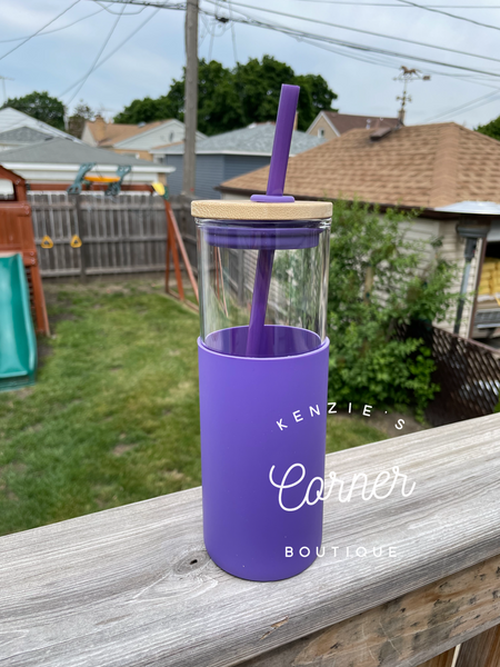 Not for sublimation Blank 22 oz glass water bottles with silicon sleeve