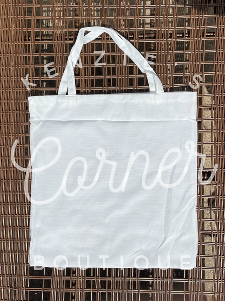 Blank for sublimation canvas tote bag