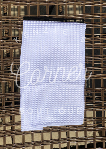Blank sublimation waffle weave tea/kitchen/hand towel