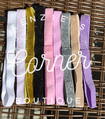 Sparkle elastic headbands headband