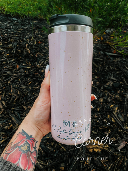 Blank 14 oz coffee tumbler for sublimation