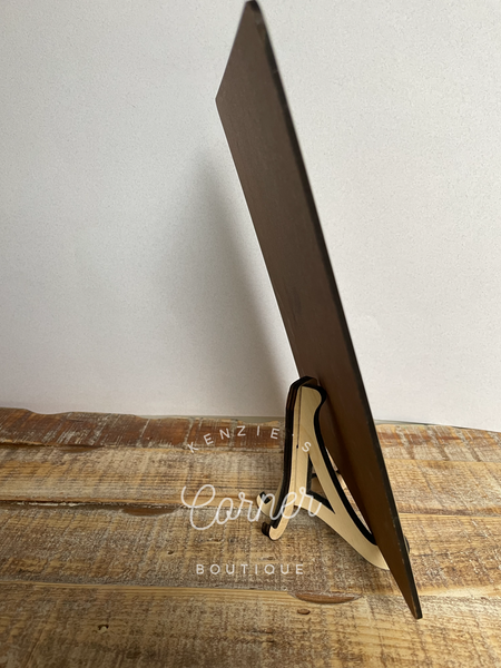 Blank wooden Small and medium easels