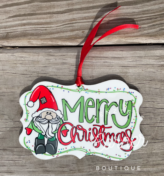 Blank sublimation MDF ornaments or Easter tags