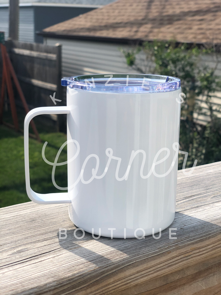 Blank Camp cup no bottom seam tumbler for sublimation