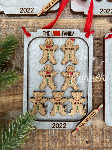 Cookie sheet ornament