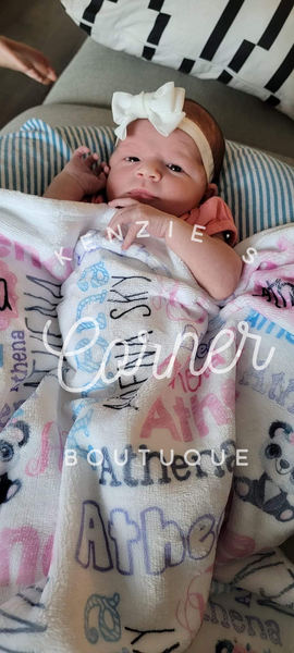 Custom made baby Blanket