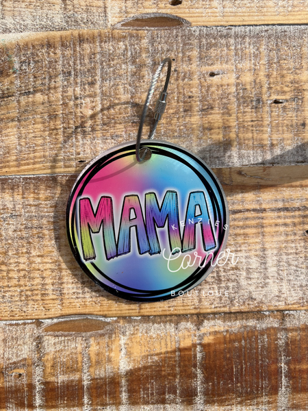 Blank Acrylic circle tag