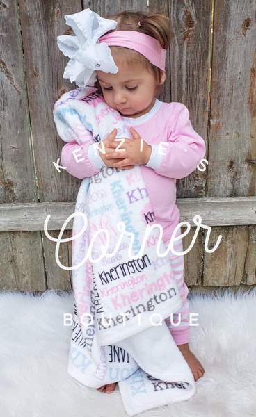 Custom made baby Blanket