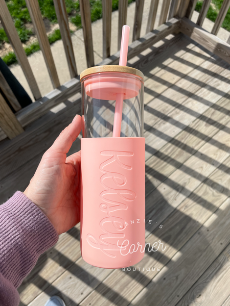 Not for sublimation Blank 22 oz glass water bottles with silicon sleeve