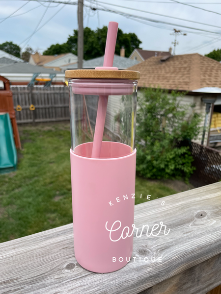 Not for sublimation Blank 22 oz glass water bottles with silicon sleeve