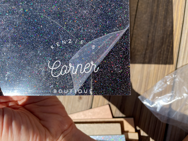 Laser cutting sheets- mix and match